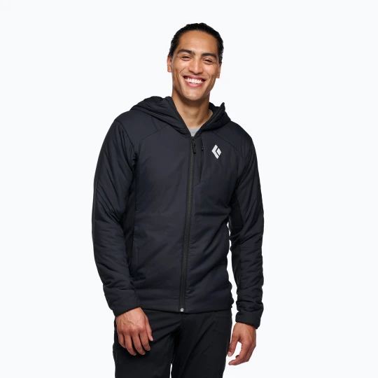 Zdjęcie produktu Kurtka hybrydowa męska Black Diamond First Light Hybrid Hoody black
