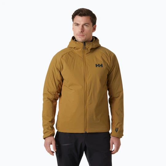 Zdjęcie produktu Kurtka hybrydowa męska Helly Hansen Odin Lightweight Stretch Hooded Insulator 2.0 lynx Brązowy