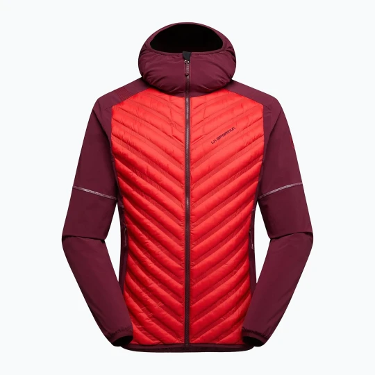 Zdjęcie produktu Kurtka hybrydowa męska La Sportiva Koro mountain red/redwood