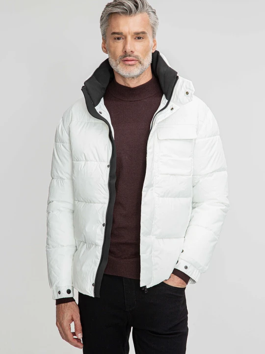 Zdjęcie produktu Kurtka IPPOLITO 01006A00GRA Giacomo Conti bialy