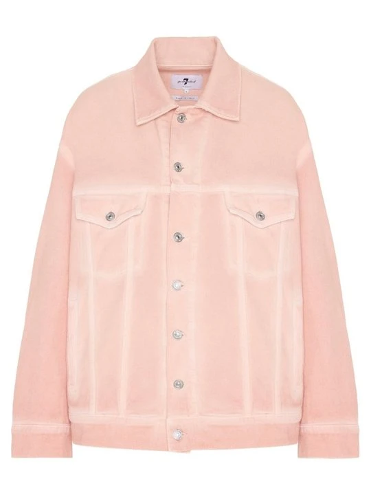 Zdjęcie produktu Kurtka jeansowa 7 For All Mankind różowy