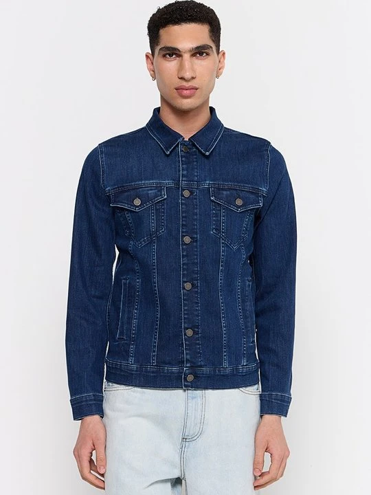 Zdjęcie produktu Kurtka jeansowa 7 For All Mankind granatowy