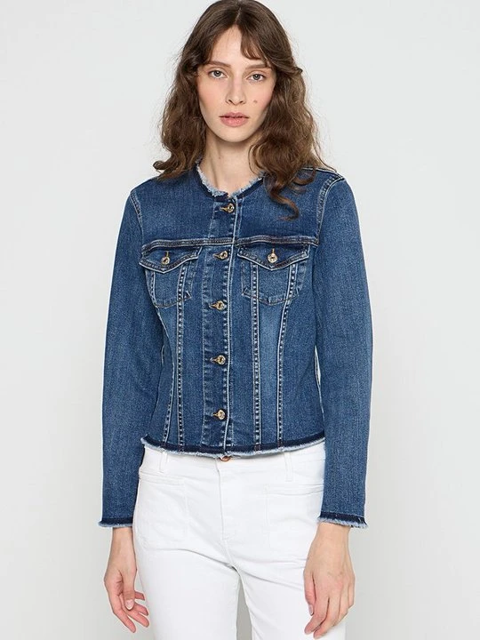 Zdjęcie produktu Kurtka jeansowa 7 For All Mankind niebieski