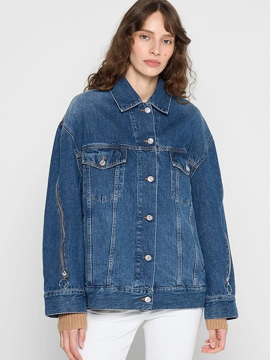 Zdjęcie produktu Kurtka jeansowa 7 For All Mankind niebieski