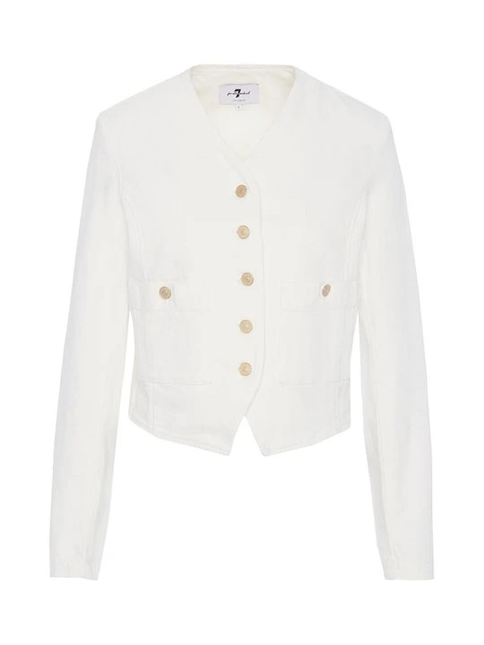 Zdjęcie produktu Kurtka jeansowa 7 For All Mankind biały