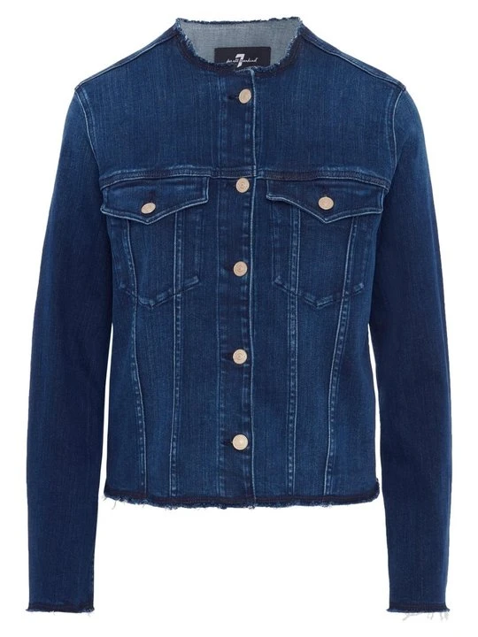 Zdjęcie produktu Kurtka jeansowa 7 For All Mankind granatowy
