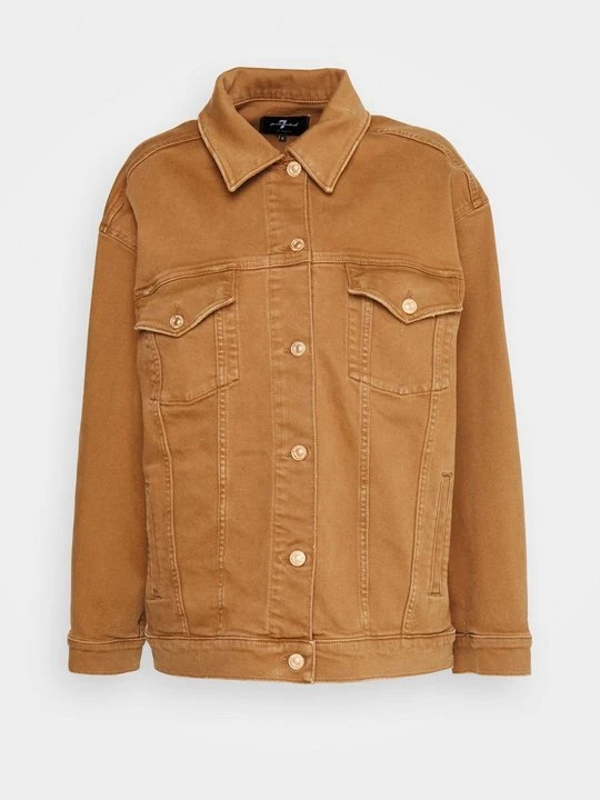 Zdjęcie produktu Kurtka jeansowa 7 For All Mankind koniakowy