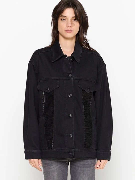 Zdjęcie produktu Kurtka jeansowa 7 For All Mankind czarny