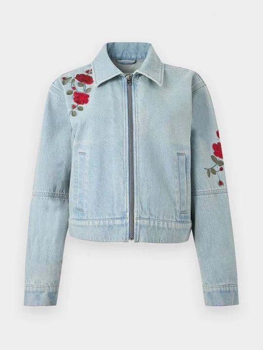 Zdjęcie produktu Kurtka jeansowa Abercrombie & Fitch niebieski denim