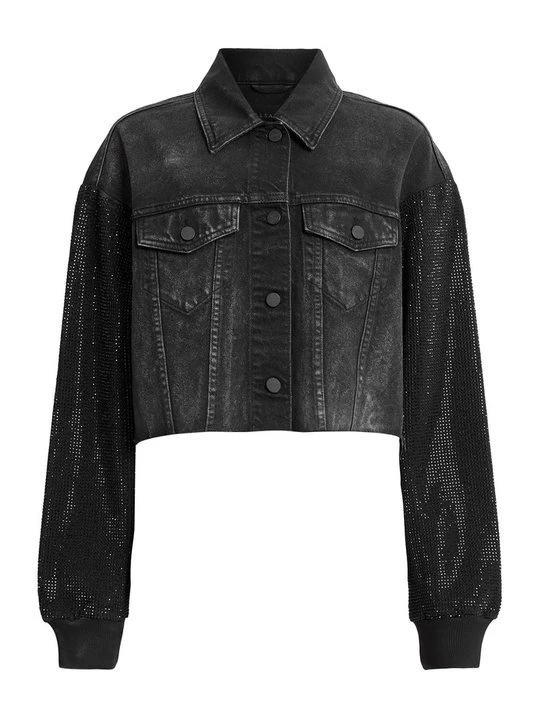 Zdjęcie produktu Kurtka jeansowa AllSaints czarny