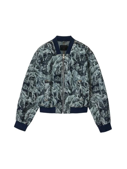 Zdjęcie produktu Kurtka jeansowa AllSaints niebieski denim