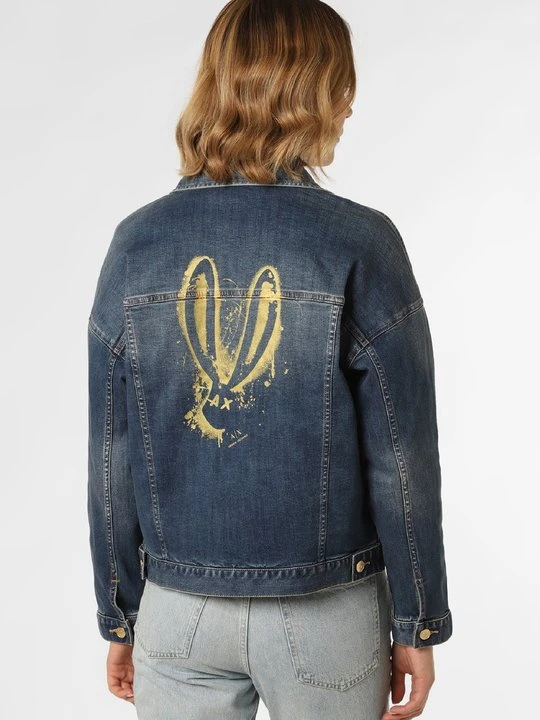 Zdjęcie produktu Kurtka jeansowa Armani Exchange niebieski
