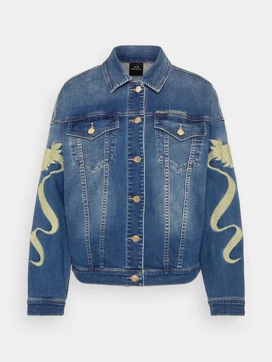 Zdjęcie produktu Kurtka jeansowa Armani Exchange niebieski denim