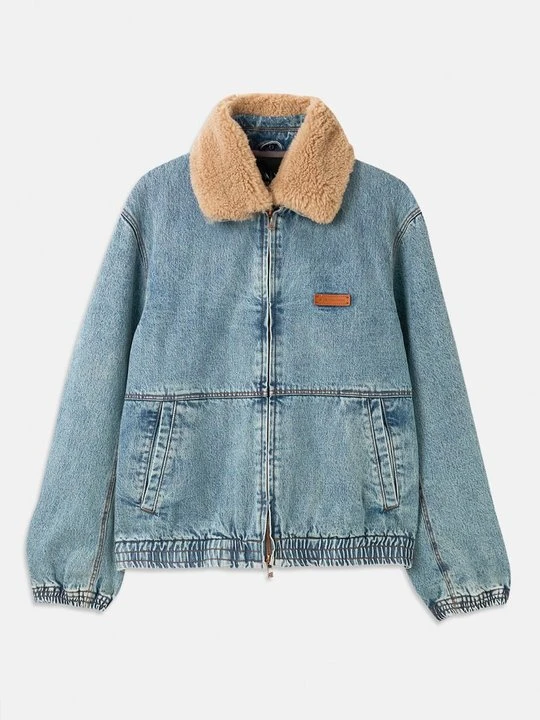 Zdjęcie produktu Kurtka jeansowa Armani Exchange jasnoniebieski denim