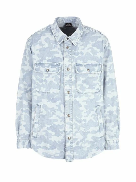 Zdjęcie produktu Kurtka jeansowa Armani Exchange jasnoniebieski denim