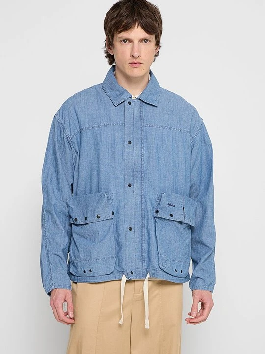 Zdjęcie produktu Kurtka jeansowa Barbour jasnoniebieski