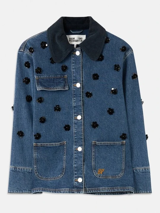 Zdjęcie produktu Kurtka jeansowa BAUM UND PFERDGARTEN niebieski denim