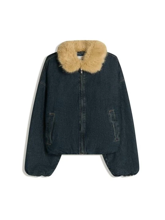Zdjęcie produktu Kurtka jeansowa Bershka jasnoniebieski denim