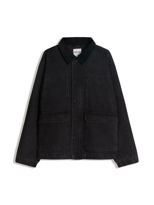 Zdjęcie produktu Kurtka jeansowa Bershka czarny