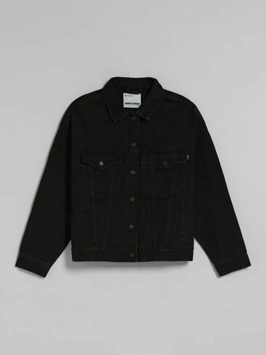 Zdjęcie produktu Kurtka jeansowa Bershka czarny