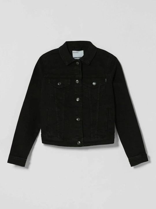 Zdjęcie produktu Kurtka jeansowa Bershka czarny