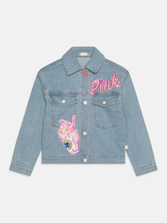 Zdjęcie produktu Kurtka jeansowa Billieblush niebieski denim