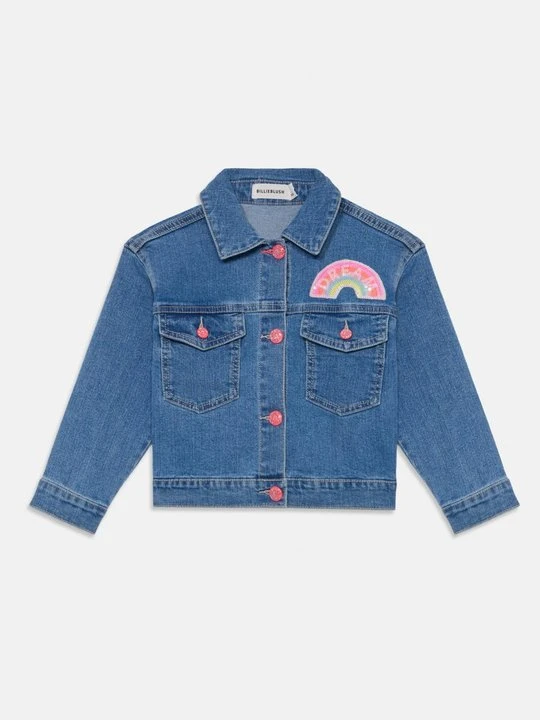 Zdjęcie produktu Kurtka jeansowa Billieblush niebieski denim