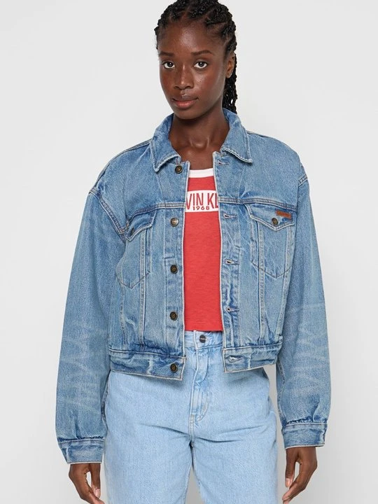 Zdjęcie produktu Kurtka jeansowa Calvin Klein niebieski