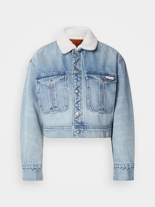 Zdjęcie produktu Kurtka jeansowa Calvin Klein Jeans jasnoniebieski denim