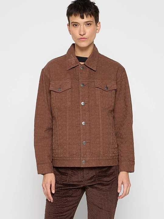 Zdjęcie produktu Kurtka jeansowa Coach jasny brąz