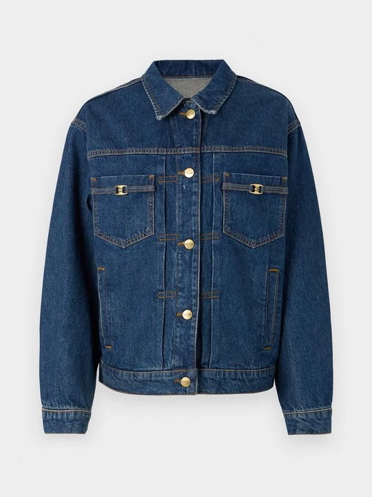 Zdjęcie produktu Kurtka jeansowa Coach ciemnoniebieski
