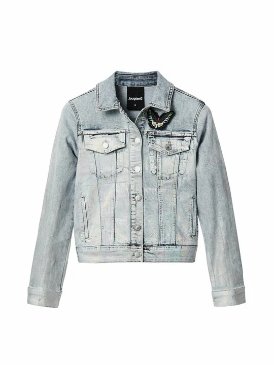 Zdjęcie produktu Kurtka jeansowa Desigual jasnoniebieski denim