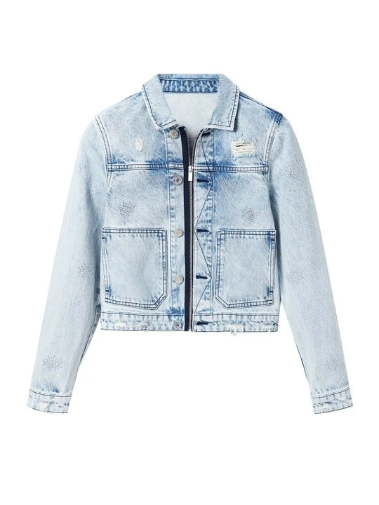 Zdjęcie produktu Kurtka jeansowa Desigual niebieski denim