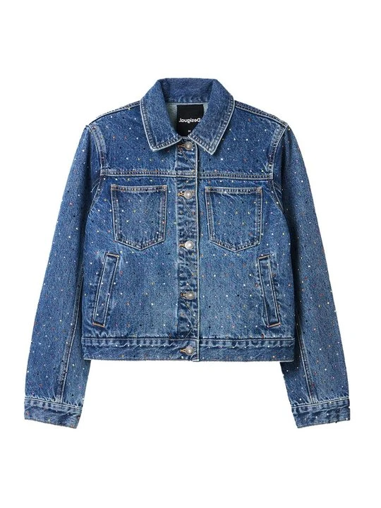 Zdjęcie produktu Kurtka jeansowa Desigual niebieski denim