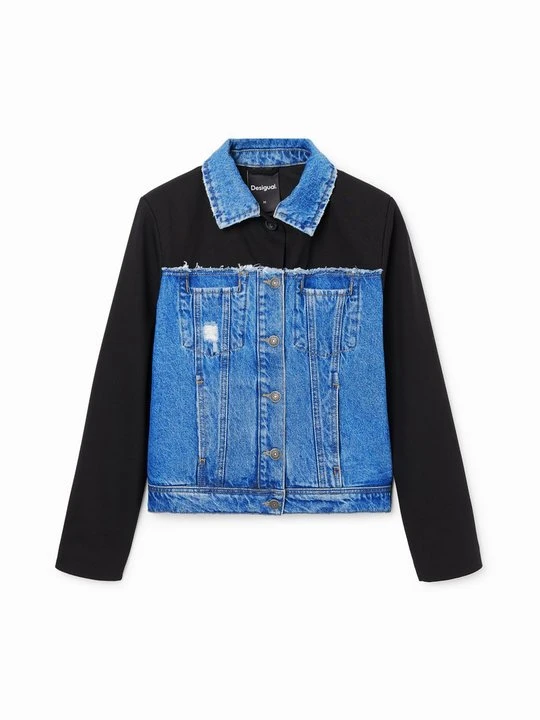 Zdjęcie produktu Kurtka jeansowa Desigual czarny