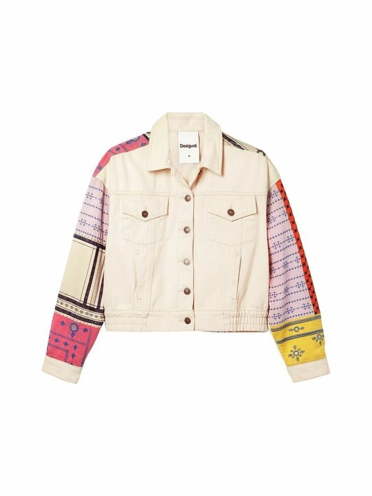 Zdjęcie produktu Kurtka jeansowa Desigual beżowy