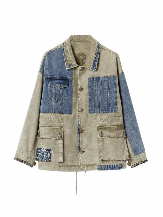 Zdjęcie produktu Kurtka jeansowa Desigual zielony
