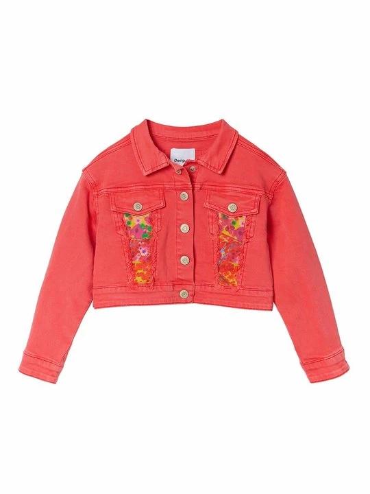 Zdjęcie produktu Kurtka jeansowa Desigual czerwony