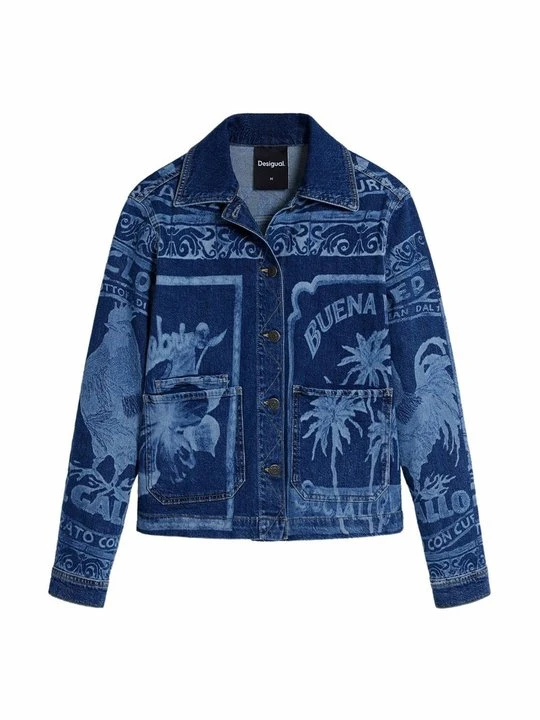 Zdjęcie produktu Kurtka jeansowa Desigual niebieski