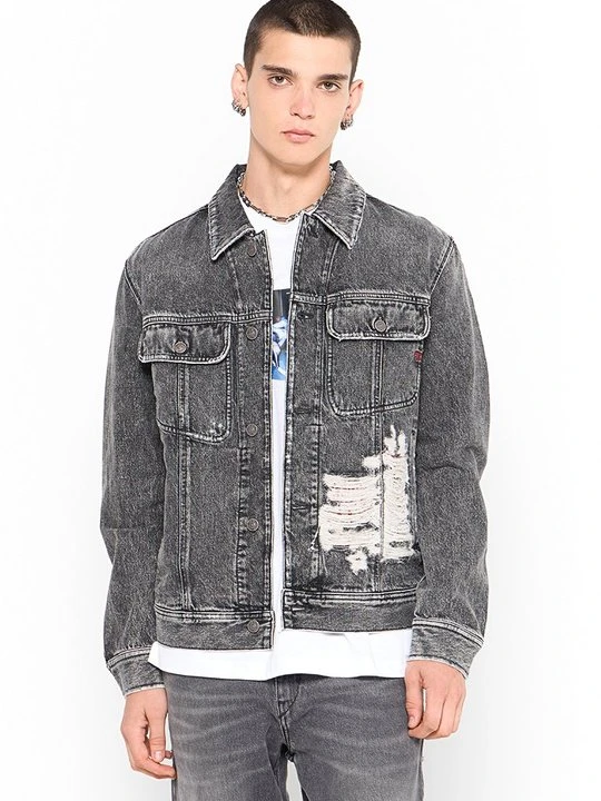 Zdjęcie produktu Kurtka jeansowa Diesel jasnoszary
