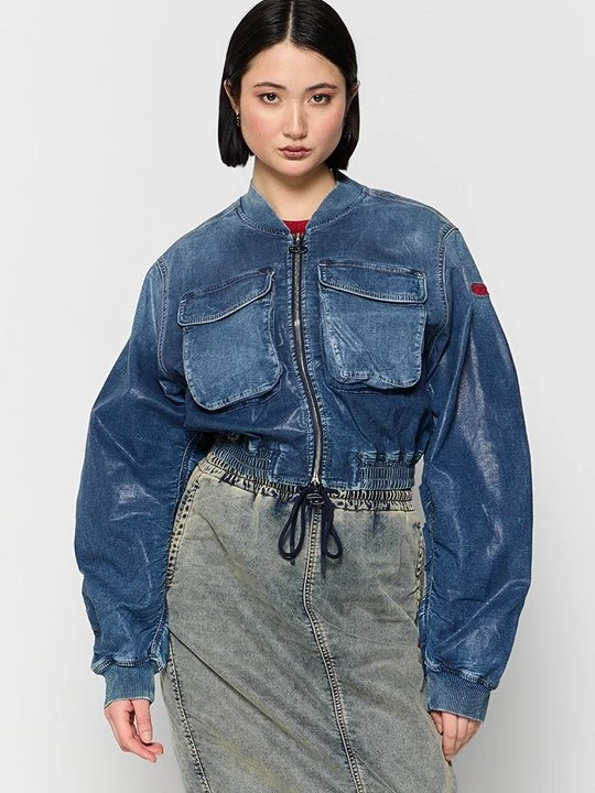 Zdjęcie produktu Kurtka jeansowa Diesel niebieski
