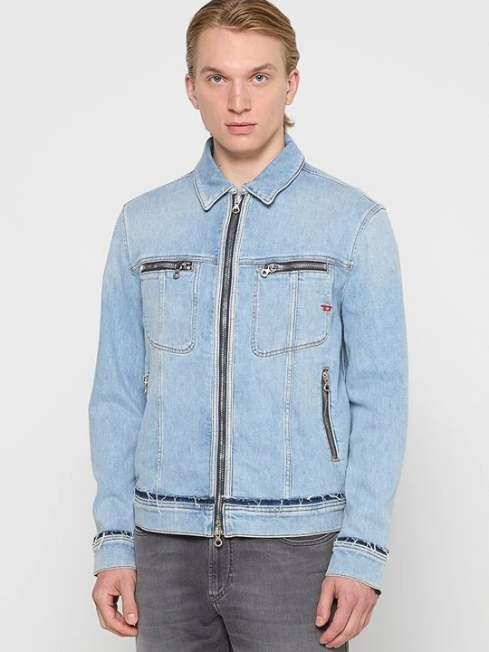 Zdjęcie produktu Kurtka jeansowa Diesel jasnoniebieski