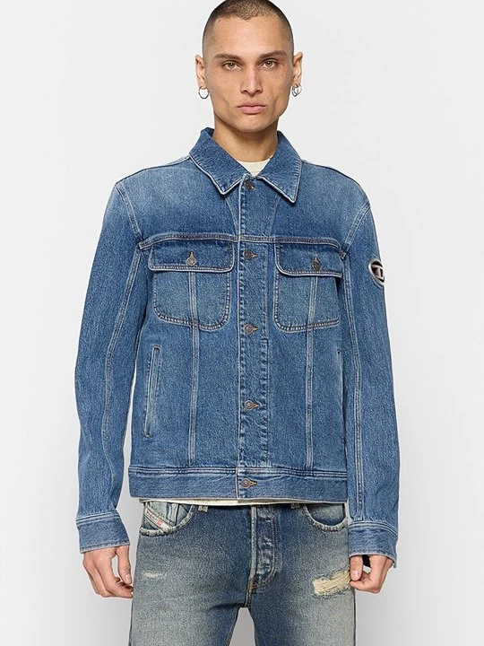 Zdjęcie produktu Kurtka jeansowa Diesel niebieski