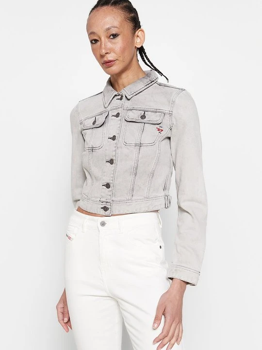 Zdjęcie produktu Kurtka jeansowa Diesel jasnoszary