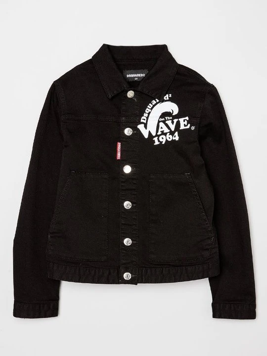 Zdjęcie produktu Kurtka jeansowa Dsquared2 czarny