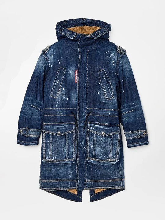 Zdjęcie produktu Kurtka jeansowa Dsquared2 granatowy