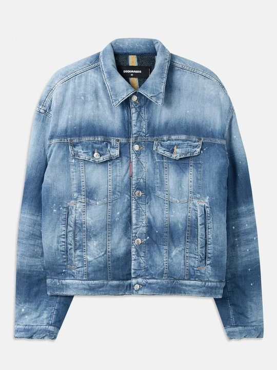 Zdjęcie produktu Kurtka jeansowa Dsquared2 niebieski denim