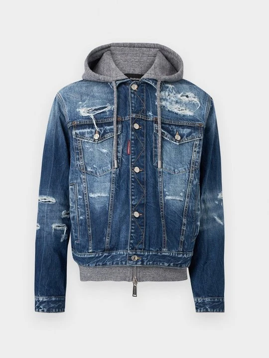 Zdjęcie produktu Kurtka jeansowa Dsquared2 niebieski denim