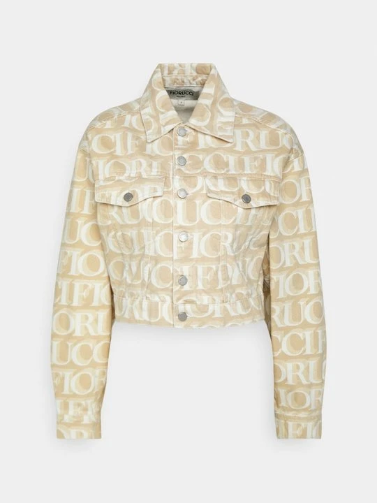 Zdjęcie produktu Kurtka jeansowa Fiorucci beżowy