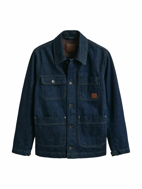Zdjęcie produktu Kurtka jeansowa Gant granatowy